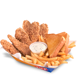 4 pc Chicken Strip Basket