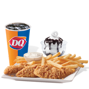 3 Chicken Strips Lunch