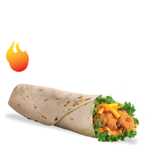 FlameThrower Chicken Wrap