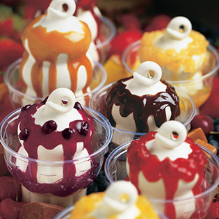Dairy Queen sundaes